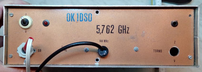 Transvertor 144/5760 MHz - 2